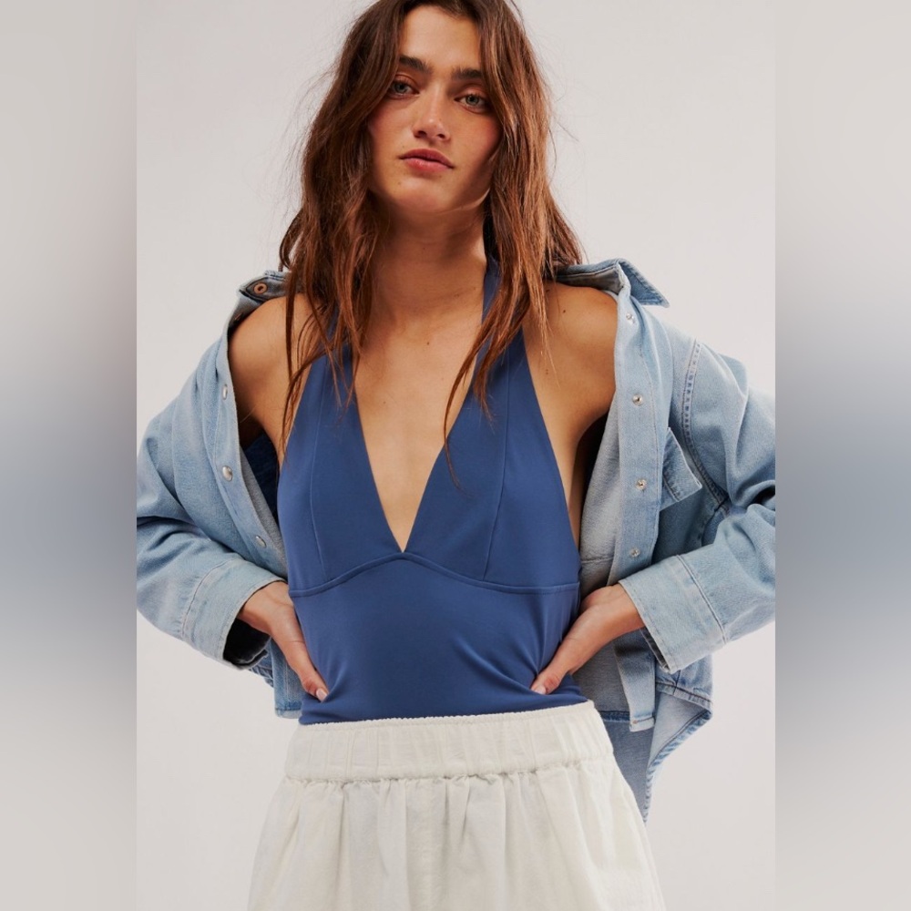 Free People Have It All Halter Top - Picture 3 of 5